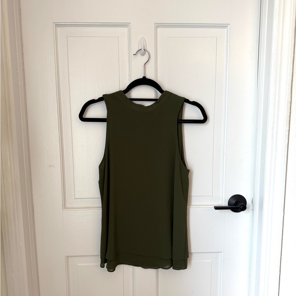 Naked Zebra Olive Green blouse